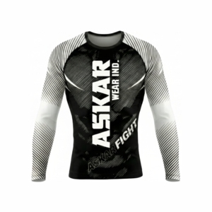 เสื้อแรชการ์ดแขนยาวระบายอากาศสำหรับผู้ชาย ขายส่งตามสั่ง เหมาะสำหรับเล่นเซิร์ฟ ว่ายน้ำ แห้งเร็ว ป้องกันรังสียูวี ป้องกันแสงแดด เสื้อกีฬา - Product Image 1