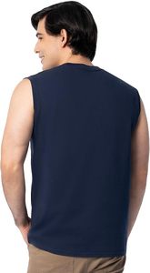 Débardeurs Homme Personnalisés à Logo Pas Chers Coupe Musclée Unie Sans Manches 100% Coton pour Entraînement et Gym - Product Image 2