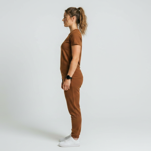 T-shirts pour femmes en gros, personnalisés, Rexfit, sport, décontractés, unis, vierges, en mélange polyester-coton, respirants, multicolores, grandes tailles - Product Image 6