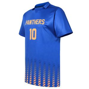 Diseño personalizado del uniforme de fútbol del equipo Nuevo conjunto Jersey fabricado con tecnología de sublimación - Product Image 3