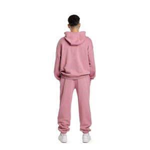 Ensemble de survêtement sportif deux pièces en polaire polyester épais de qualité supérieure pour homme, collection hiver 2026 - Product Image 6