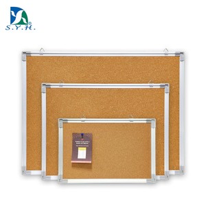 Wall-Mounted Magnetic Cork Bulletin <b>Board</b> for Photo Display, Notes and Reminders - Product Image 1
