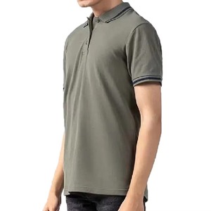 New Trendy Short Sleeve Polo Shirt Printing Blank Fabric <b>Tshirt</b> Polo <b>Plain</b> Men's Golf Embroidery Logo T Shirt for Man Polo - Product Image 6
