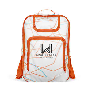 Sac de sport en toile microfibre léger et multifonctionnel personnalisé avec fermeture éclair pour une utilisation polyvalente, sac à dos de sport en nylon de grande capacité - Product Image 1