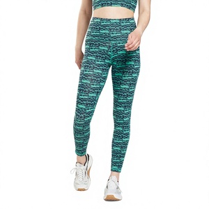 Wholesale <b>Women</b>’s Printed High Waist Stretch Leggings Soft <b>Yoga</b> Gym Running Workout Fitness <b>Pants</b> - Product Image 6