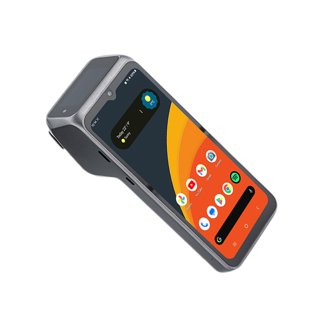 6.5inch All-in-One POS Terminal 4GB+32GB 4G/WiFi Pos Machine Android 16 POS Terminal 58mm Thermal Printer for Outdoor Market