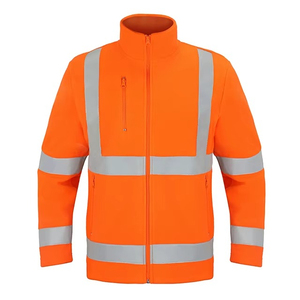 Construction <b>Softshell</b> Safety Wear <b>Jackets</b> Reflective Tapes Working <b>Jackets</b> Custom <b>Hi</b> <b>Vis</b> Work Security <b>Jackets</b> For Men - Product Image 4