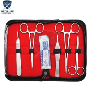 Kit de formation pour étudiants en chirurgie, instruments chirurgicaux de qualité supérieure, outils de pratique médicale en acier inoxydable pour les écoles de soins infirmiers et les universités médicales - Product Image 5
