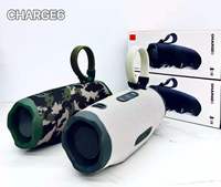 Enceinte portable Charge6 pour l'extérieur, basses puissantes, son clair, étanche, lecteur de musique, enceinte de voyage pour la maison et le camping