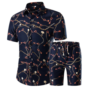 Ensemble short de jogging et t-shirt pour homme, deux pièces, collection été 2026, personnalisable, idéal pour la plage - Nouveauté très prisée - Product Image 6