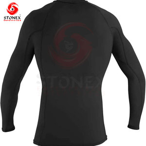 Custom Men's Compression Long Sleeve rash guard Moisture Wicking <b>Athletic</b> Gym Workout Running Base Layer Sportswear - Product Image 4