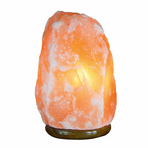 Meilleure idée de cadeau Lampe au sel en cristal de l'Himalaya Purificateur d'air Veilleuse LED Sac solide raffiné Bouteille Sachet pour boîtes de nuit Amis - Product Image 1