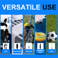12V Portable Mini Wireless Digital Tyre Inflator Electric Air Compressor Car Bike Tire Inflation Air Pump