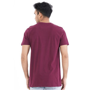 เสื้อยืดทรงเข้ารูปผ้าแคนวาสคอตตอน 100% คุณภาพสูงสำหรับผู้ใหญ่และเด็กผู้ชาย น้ำหนัก 180 กรัม ราคาแข่งขัน รับผลิตแบบ OEM ODM พร้อมบริการพิมพ์ลาย - Product Image 5