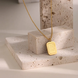 Collier avec pendentif électroplaqué pour femmes, avec incrustation de coquillages, accessoire de bijouterie élégant et stylé - Product Image 2