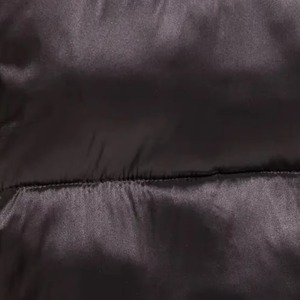 Manteau long à capuche pour femme, manches longues, couleur unie, vêtement d'extérieur décontracté pour l'hiver, grande taille, veste en toile épaisse avec fermeture éclair et fourrure de mouton - Product Image 6