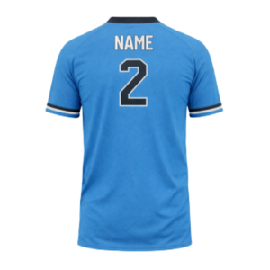 Camiseta de Béisbol Personalizada con Cuello en V, Número de Jugador y Colores del Equipo para Ropa Deportiva y Uniformes Masculinos - Product Image 3