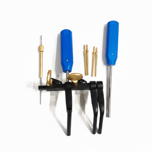 Kit de 8 instruments orthopédiques vétérinaires pour la distraction du corps vertébral Caspar, côté droit - Product Image 1