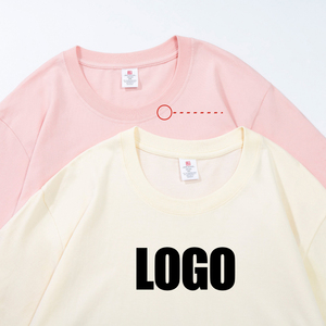 T-shirt en coton tricoté pour homme, manches courtes, couleur unie, respirant, coupe classique, service OEM, impression de logo sur le devant - Product Image 6