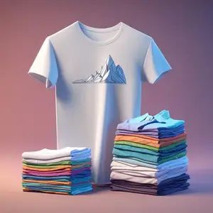 Color sólido Camiseta para hombre Streetwear Gran tamaño Lavado Hip Hop 100% Proveedor de Camiseta de algodón - Product Image 1