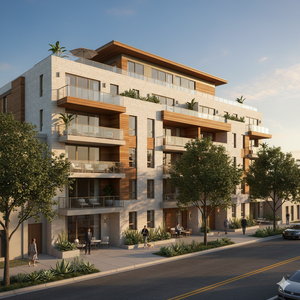 Ensemble de rangement de cuisine moderne de luxe en bois blanc sans cadre, modulaire, RTA, avec marbre, design personnalisé, fournisseur vietnamien JY Project - Product Image 1