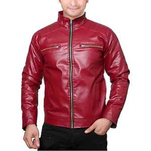 Chaqueta de Cuero Personalizada en Colores Clásicos 2026, Diseña Tu Propia Chaqueta de Cuero para Hombre, Chaqueta de Cuero Impermeable para Hombre de Invierno - Product Image 4