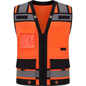 Chaleco de Seguridad de Alta Visibilidad con Logotipo y Color Personalizados, Chaleco de Seguridad Unisex Ligero y Transpirable - Product Image 4