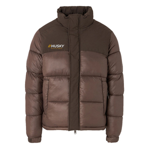 Lightweight Winter Travel Bubble <b>Jacket</b> for Men Zipper Camouflage Hooded Waterproof Windproof Stand Collar Foldable <b>Packable</b> - Product Image 2