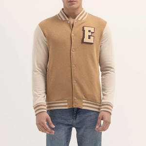 Veste d'hiver respirante, coupe-vent et écologique, fournisseur direct d'usine, veste de baseball de qualité supérieure, veste varsity pour hommes - Product Image 1