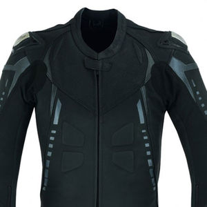 Nouvelle combinaison de moto pour homme en cuir de vachette blanc et jaune, protections CE, imperméable, combinaison de moto - Product Image 6
