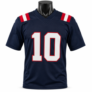 Jersey de Fútbol Americano Personalizado, Uniforme de Equipo Transpirable de Poliéster, Ropa Deportiva Sublimada, Fabricante OEM ODM - Product Image 3