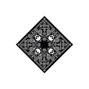 Pañuelo de lujo de gasa de moda, pañuelo cuadrado de satén de diseñador, bandana con estampado floral, hiyab, pañuelo para el cuello, cinta para el pelo, transpirable, elegante, para mujer - Product Image 3