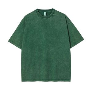 เสื้อยืดคุณภาพสูงขายส่ง ล้างสีแบบแอซิด พิมพ์ลายไร้รอยต่อ เสื้อยืดสั่งทำตามแบบของคุณเอง ทนทาน สไตล์วินเทจ สำหรับผู้ชาย - Product Image 3