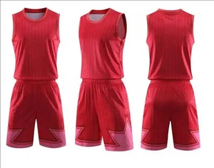 Conjunto de uniforme de baloncesto personalizado por sublimación, camiseta y pantalones cortos, ligeros, transpirables, de secado rápido, ropa deportiva atlética para entrenamiento, similar a [encontrar similar] - Product Image 2