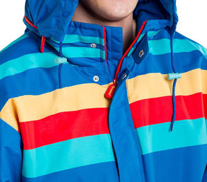 ชุดสกีฤดูหนาวแบบใหม่ ดีไซน์พิเศษ กันน้ำ กันลม ระบายอากาศได้ดี เสื้อแจ็คเก็ตและกางเกง ชุดจั๊มสูทสำหรับเล่นสโนว์บอร์ด - Product Image 3