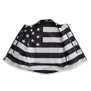 Chaleco de Cuero Unisex con Logotipo Personalizado, Servicio OEM Disponible, Corte Clásico, Sin Mangas, Impermeable, Transpirable, de Secado Rápido, para Verano e Invierno - Product Image 5