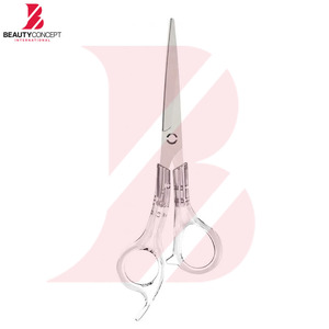 Tijeras de Peluquería Profesionales con Mango de Plástico Transparente, Diseño Moderno, para Estilistas Profesionales - Product Image 5