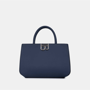 Sac à main en cuir véritable pour femme avec fermeture à fermoir, sac fourre-tout carré minimaliste avec portefeuille assorti - Product Image 6