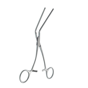 90 °   Pinzas Anguladas para Esponjas, Pinzas de Anillo Foerster de Acero Inoxidable, Instrumento Quirúrgico con Certificación CE ISO - Product Image 5