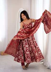 traditional <b>women</b> <b>kurta</b> kurti ethnic top plain solid pattern regular fit casual daily wear party outfit <b>for</b> all season - Product Image 2