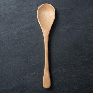Cuchara de Cocina de Madera Hecha a Mano, Utensilio de Madera Natural para Remover, Mezclar y Servir, Duradera, Clásica y Ecológica, MN EXPORTS Utter - Product Image 3
