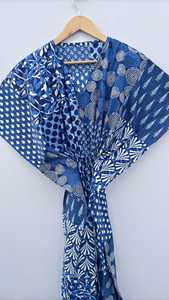 Robe Kaftan en Coton Naturel de Haute Qualité, Robe Casual de Créateur pour Grandes Tailles, Robe Kaftan en Coton, Dernière Mode, Robe Casual pour Grandes Tailles - Product Image 3