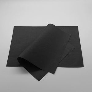 Forros Redondos Desechables de Papel Negro para Cupcakes, Papel Antigrasa para Envasado de Alimentos - Product Image 4