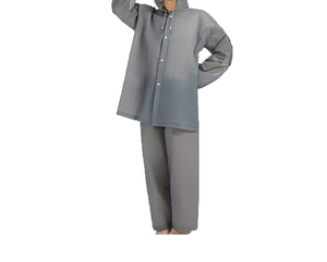 Men's Waterproof Motorcycle <b>Raincoat</b> Set Adult Waterproof Suit High Visibility <b>Raincoat</b> and Rain Pants - Product Image 1