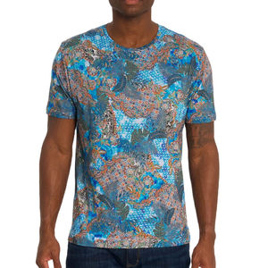 Camiseta de Hombre de Moda, Corte Regular, 100% Algodón, Sublimación Completa, Cuello Redondo, Manga Corta, Anti-Pilling, para Adultos - Product Image 1