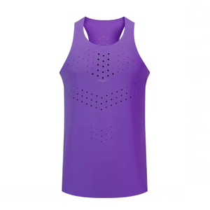 Camiseta Deportiva Ultraligera sin Costuras para Hombre, con Cinta Termosellada, Chaleco de Gimnasio de Secado Rápido, Camiseta Deportiva para Maratón y Entrenamiento - Product Image 2