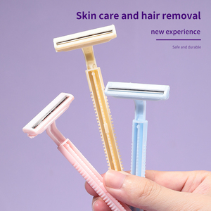 Rasoir à manche métallique économique, lame remplaçable, rasoir de barbier, rasoir droit pour homme sans lame - Product Image 4