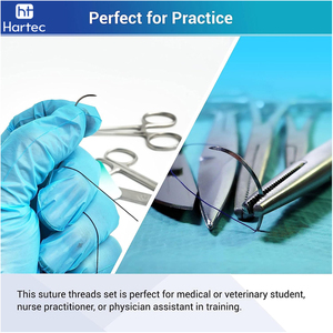 Almohadilla de silicona realista con heridas precortadas, buen proveedor, nueva tendencia, kit de sutura totalmente personalizado para estudiantes de medicina - Product Image 3