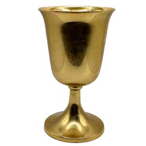 Verres à vin en métal de qualité supérieure, finition dorée brillante, à vendre au prix le plus bas, gobelets à bière - Product Image 1