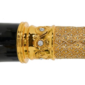 Vase à fleurs en métal artistique pour la décoration de table, pièce de décoration intérieure de luxe pour les maisons et les mariages - Product Image 3